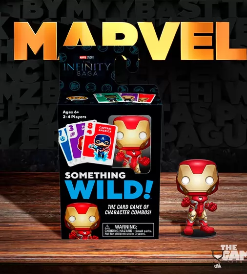 Настольная игра с карточками Funko Something Wild - Железный человек - 60495_4.jpg - № 4