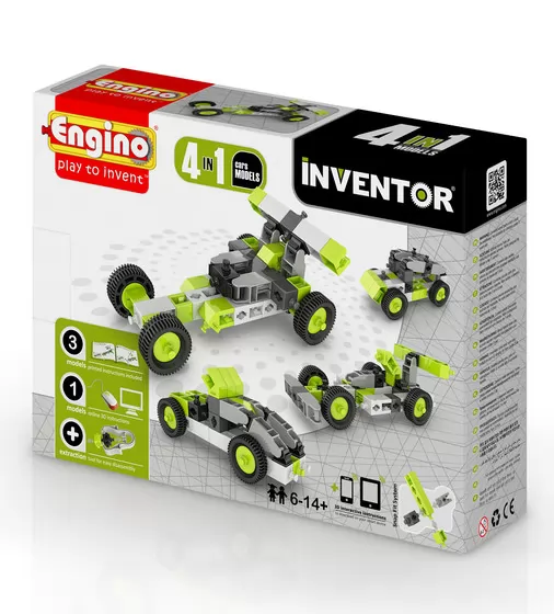 Конструктор Inventor 4 В 1 - Автомобили - 0431_1.jpg - № 1