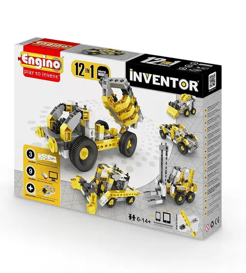 Конструктор Inventor 12 В 1 - Строительная Техника - 1234_1.jpg - № 1