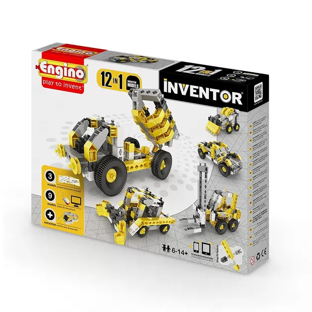Конструктор Inventor 12 В 1 - Строительная Техника