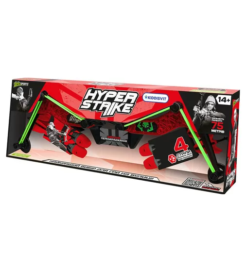 Лук  для игры Hyper Strike красный - HS470R_6.jpg - № 6