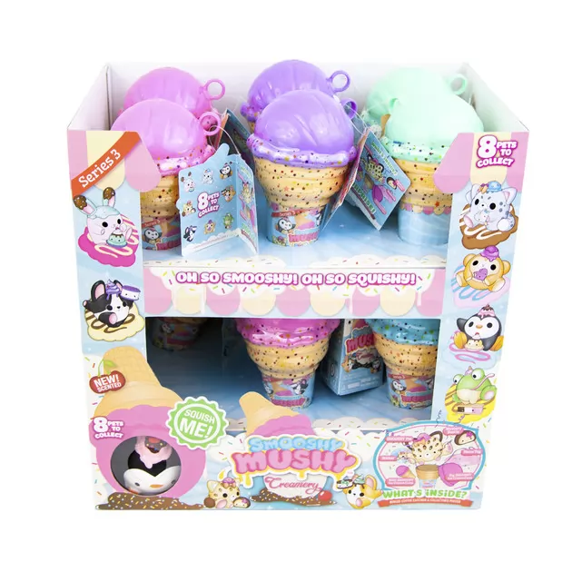 Игрушка-Антистресс Smooshy Mushy  Мороженое