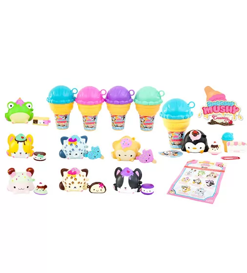 Игрушка-Антистресс Smooshy Mushy  Мороженое - 174930-R3_1.jpg - № 1