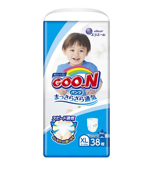 Трусики-подгузники Goo.N для мальчиков (XL, 12-20 кг) - 853629_1.jpg - № 1