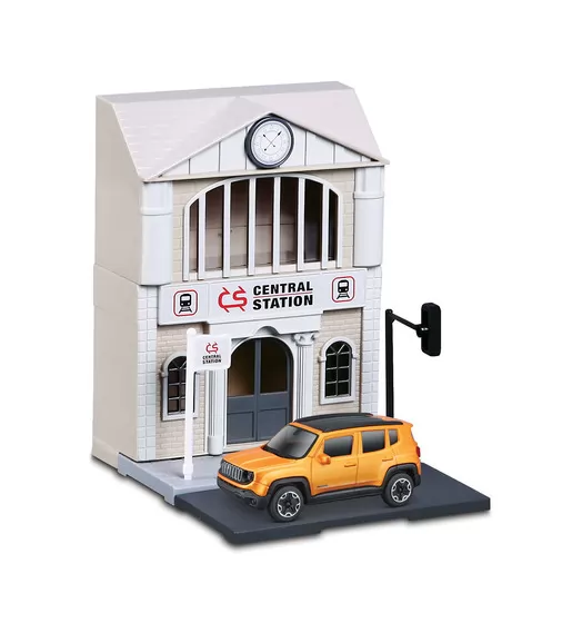 Игровой набор серии Bburago City - Железнодорожная станция - 18-31505_1.jpg - № 1