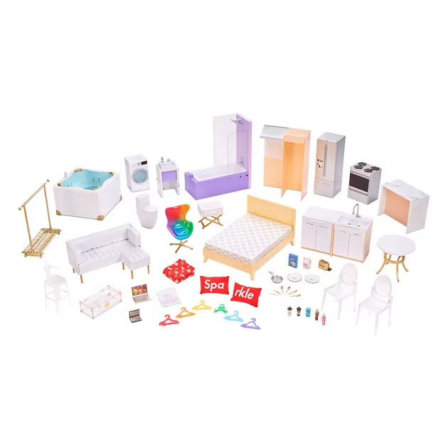 Игровой набор дом для кукол Rainbow High - Модний кампус