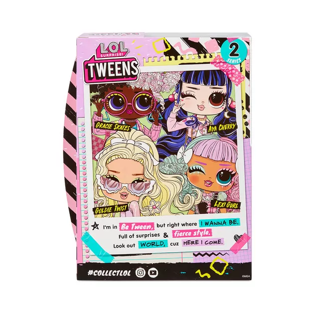 Игровой набор с куклой L.O.L. Surprise! серии Tweens" S2 – Крошка Лекси"