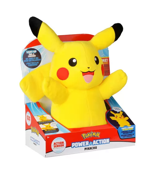 Интерактивная мягкая игрушка Pokemon - Пикачу - 97834_1.jpg - № 1