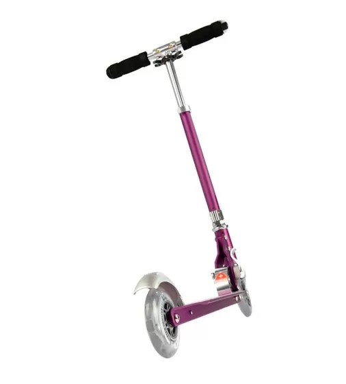 Самокат MICRO серии Sprite LED" – Фиолетовый" - SA0219_4.jpg - № 4