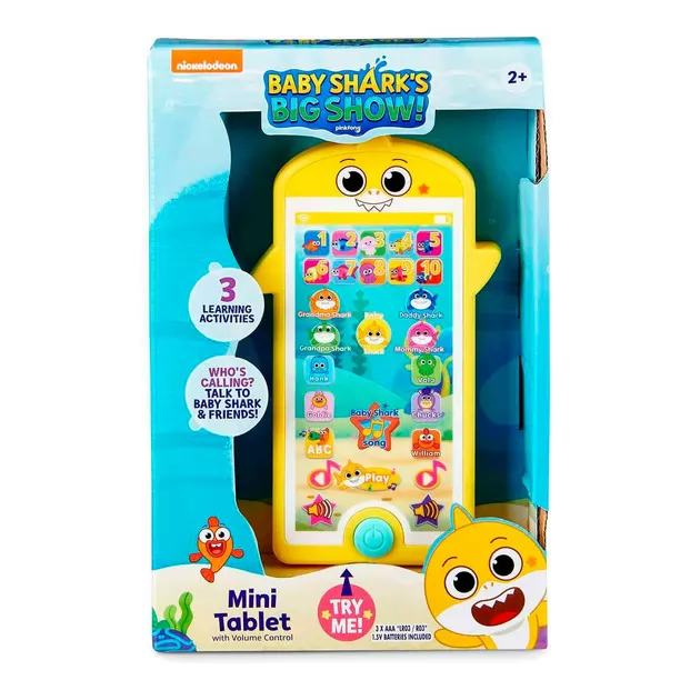 Интерактивная игрушка Baby Shark серии Big show - Мини-планшет