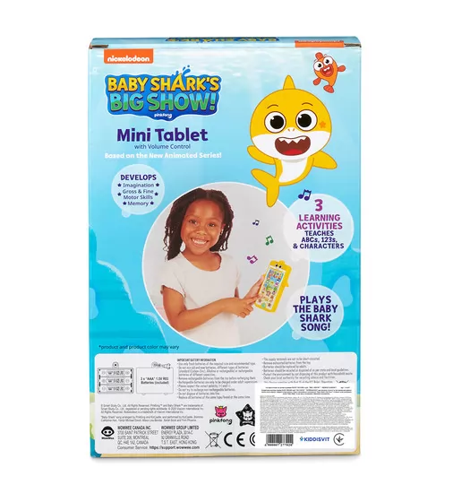 Интерактивная игрушка Baby Shark серии Big show - Мини-планшет - 61445_9.jpg - № 9