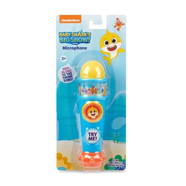 Интерактивная игрушка Baby Shark серии Big show - Музыкальный микрофон