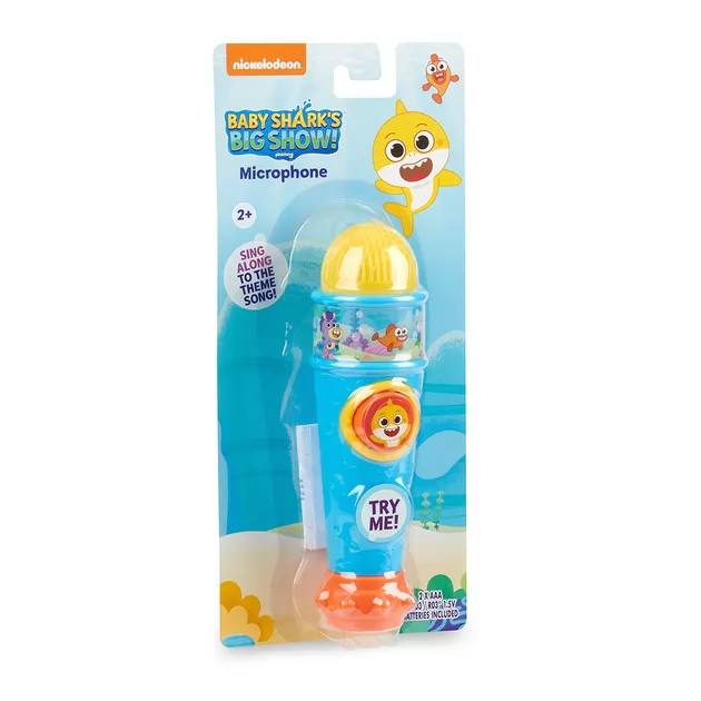 Интерактивная игрушка Baby Shark серии Big show - Музыкальный микрофон