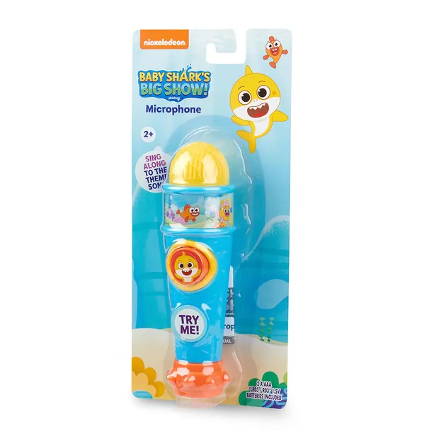 Интерактивная игрушка Baby Shark серии Big show - Музыкальный микрофон