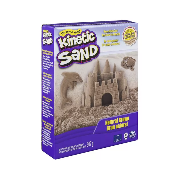 Песок Для Детского Творчества - Kinetic Sand Original (Натуральный Цвет)