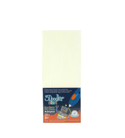 Набор Стержней Для 3D-Ручки 3Doodler Start - Светящиеся В Темноте - 3DS-ECO09-GLOW-24_1.jpg - № 1