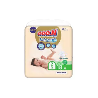Подгузники Goo.N Premium Soft для детей (размер 2(S), 4-8 kg, 18 шт)