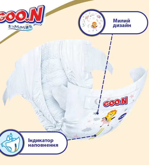 Подгузники Goo.N Premium Soft для детей (размер 4(L), 9-14 kg, 52 шт) - 863225_8.jpg - № 8