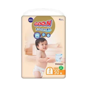 Трусики-подгузники Goo.N Premium Soft для детей (размер 3(M), 7-12 kg, 50 шт)