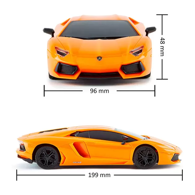 Автомобиль KS Drive на р/у - Lamborghini Aventador LP 700-4 (1:24, 2.4Ghz, оранжевый)