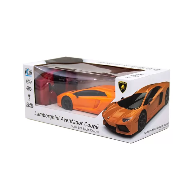 Автомобиль KS Drive на р/у - Lamborghini Aventador LP 700-4 (1:24, 2.4Ghz, оранжевый)