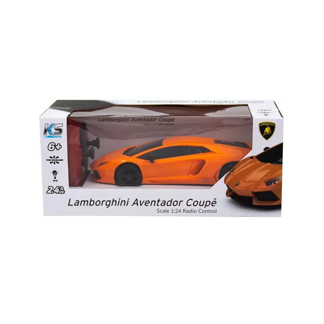 Автомобиль KS Drive на р/у - Lamborghini Aventador LP 700-4 (1:24, 2.4Ghz, оранжевый)