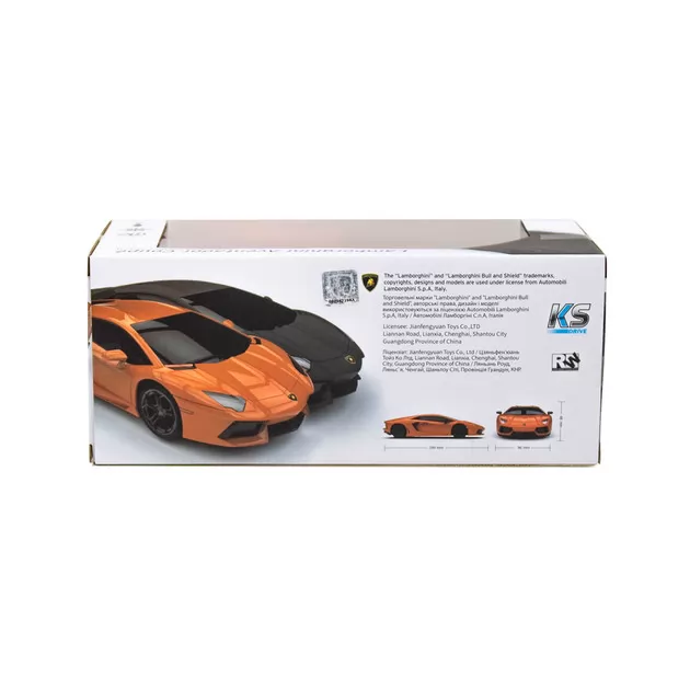 Автомобиль KS Drive на р/у - Lamborghini Aventador LP 700-4 (1:24, 2.4Ghz, оранжевый)