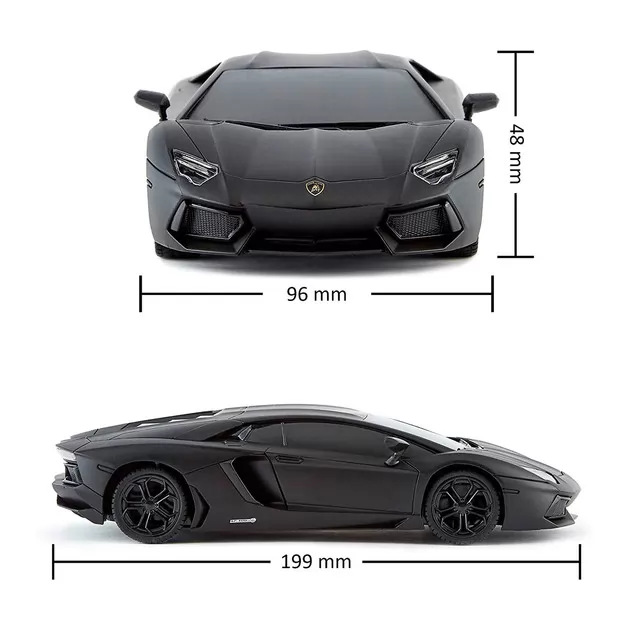 Автомобиль KS Drive на р/у - Lamborghini Aventador LP 700-4 (1:24, 2.4Ghz, черный)