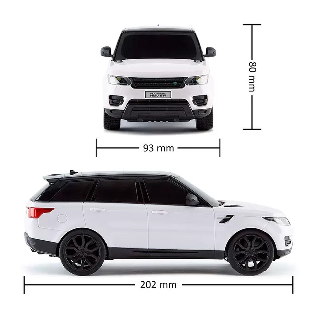 Автомобиль KS Drive на р/у -  Land Rover Range Rover Sport (1:24, 2.4Ghz, белый)