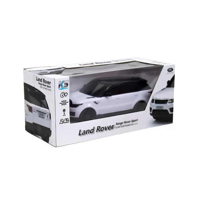 Автомобиль KS Drive на р/у -  Land Rover Range Rover Sport (1:24, 2.4Ghz, белый)