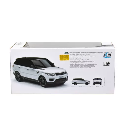 Автомобиль KS Drive на р/у -  Land Rover Range Rover Sport (1:24, 2.4Ghz, белый) - 124GRRW_11.jpg - № 11