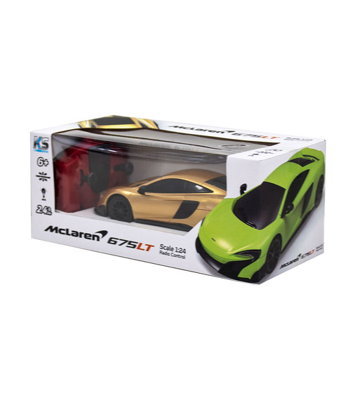 Автомобиль KS Drive на р/у - Mclaren 675LT (1:24, 2.4Ghz, золотой) - 124GMGL_8.jpg - № 8