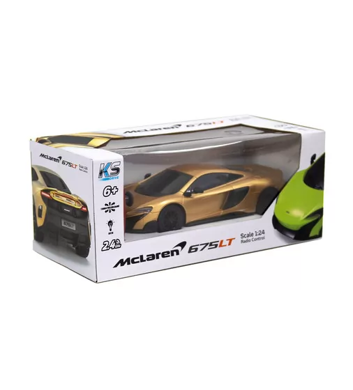 Автомобиль KS Drive на р/у - Mclaren 675LT (1:24, 2.4Ghz, золотой) - 124GMGL_10.jpg - № 10