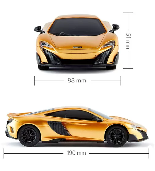 Автомобиль KS Drive на р/у - Mclaren 675LT (1:24, 2.4Ghz, золотой) - 124GMGL_5.jpg - № 5