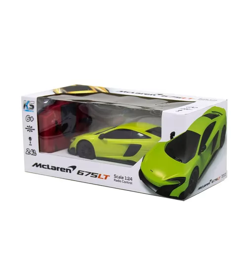 Автомобиль KS Drive на р/у - Mclaren 675LT (1:24, 2.4Ghz, зелёный) - 124GMGR_8.jpg - № 8