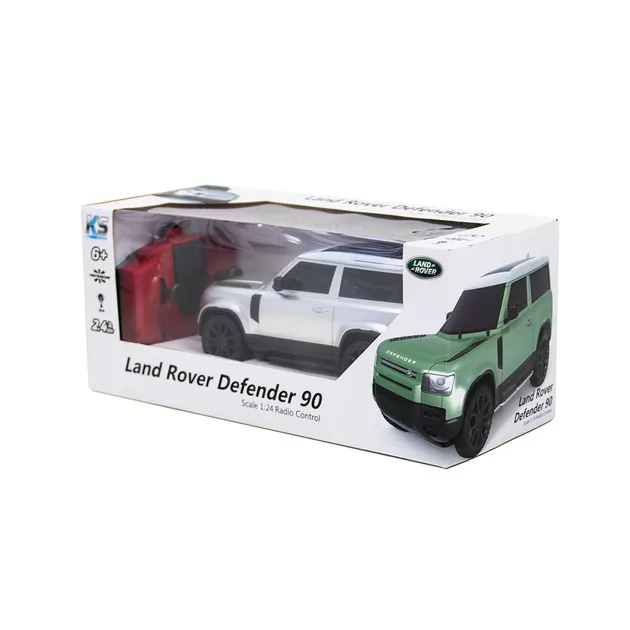 Автомобиль KS Drive на р/у - Land Rover New Defender (1:24, 2.4Ghz, серебристый)