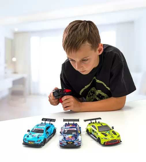 Автомобиль KS Drive на р/у - Audi RS 5 DTM Red Bull (1:24, 2.4Ghz, голубой) - 124RABL_8.jpg - № 8