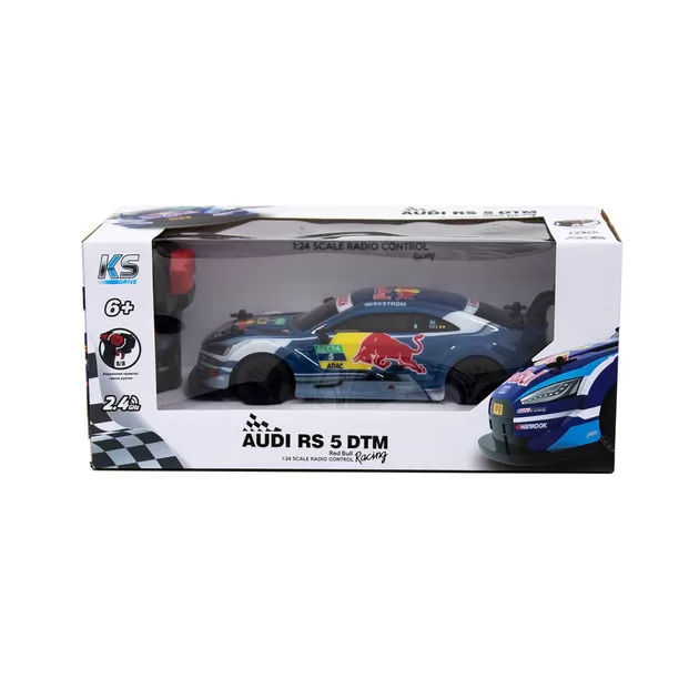 Автомобиль KS Drive на р/у - Audi RS 5 DTM Red Bull (1:24, 2.4Ghz, голубой)