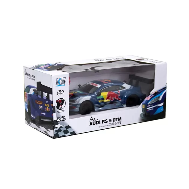 Автомобиль KS Drive на р/у - Audi RS 5 DTM Red Bull (1:24, 2.4Ghz, голубой)
