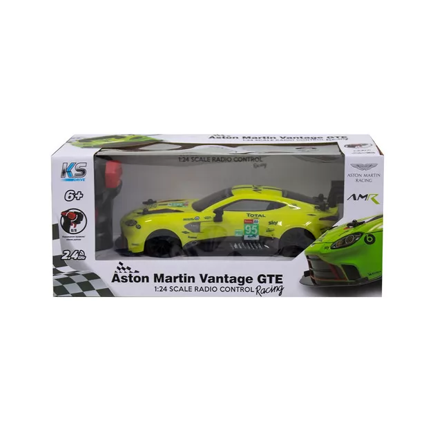 Автомобиль KS Drive на р/у - Aston Martin New Vantage GTE (1:24, 2.4Ghz, зелёный)