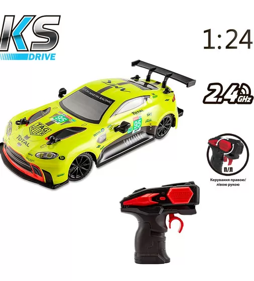 Автомобиль KS Drive на р/у - Aston Martin New Vantage GTE (1:24, 2.4Ghz, зелёный) - 124RAMG_7.jpg - № 7