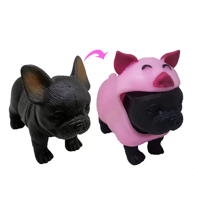 Стретч-игрушка Dress your Puppy S1 - Бульдог-свинка