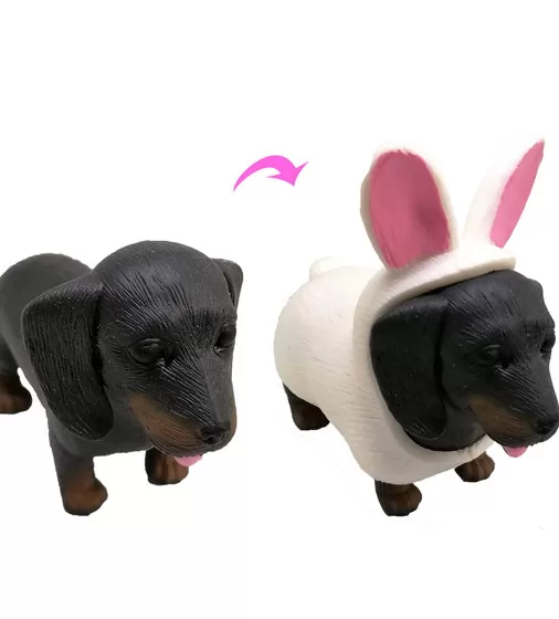 Стретч-игрушка Dress your Puppy S1 - Такса-зайка - 0222-10_3.jpg - № 3
