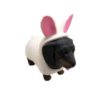 Стретч-игрушка Dress your Puppy S1 - Такса-зайка