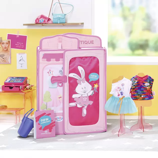 Интерактивный Игровой Набор Для Куклы Baby Born - Модный Бутик