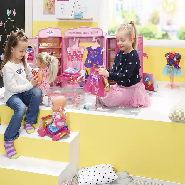 Интерактивный Игровой Набор Для Куклы Baby Born - Модный Бутик