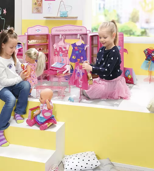 Интерактивный Игровой Набор Для Куклы Baby Born - Модный Бутик - 824757_11.jpg - № 11