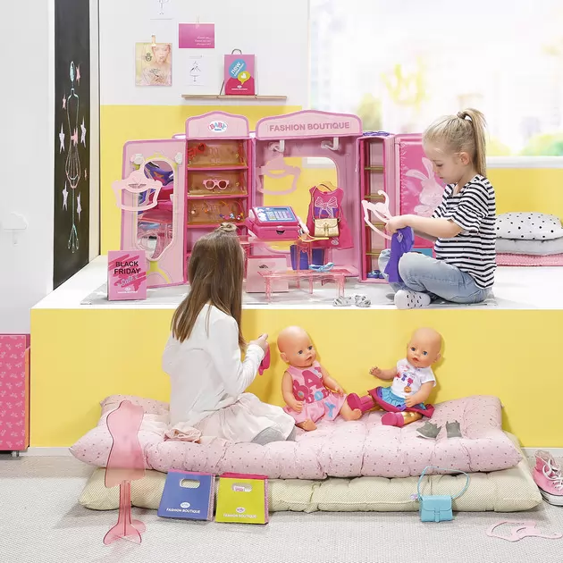 Интерактивный Игровой Набор Для Куклы Baby Born - Модный Бутик