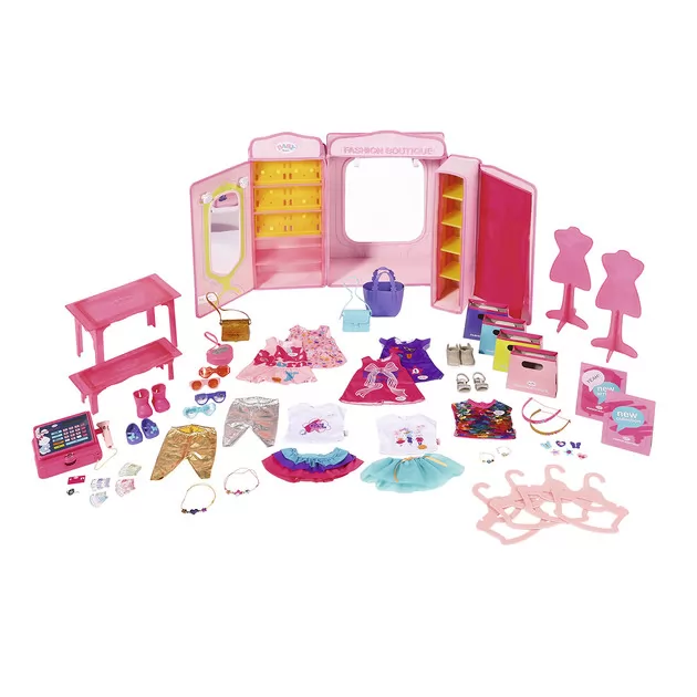 Интерактивный Игровой Набор Для Куклы Baby Born - Модный Бутик