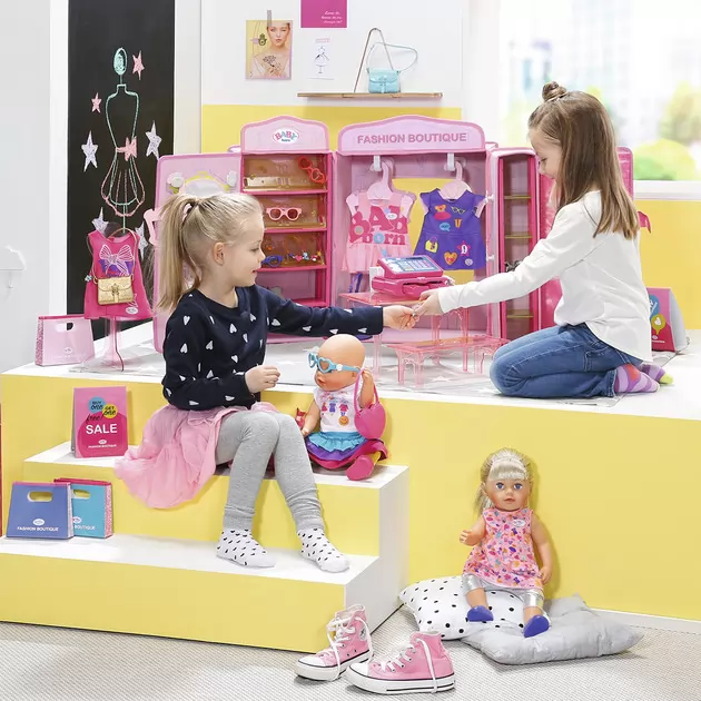 Интерактивный Игровой Набор Для Куклы Baby Born - Модный Бутик